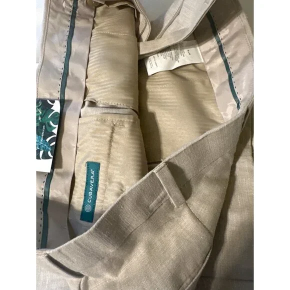 💖Cubavera Suitcase to Sunset linen blend pant - Picture 5 of 6